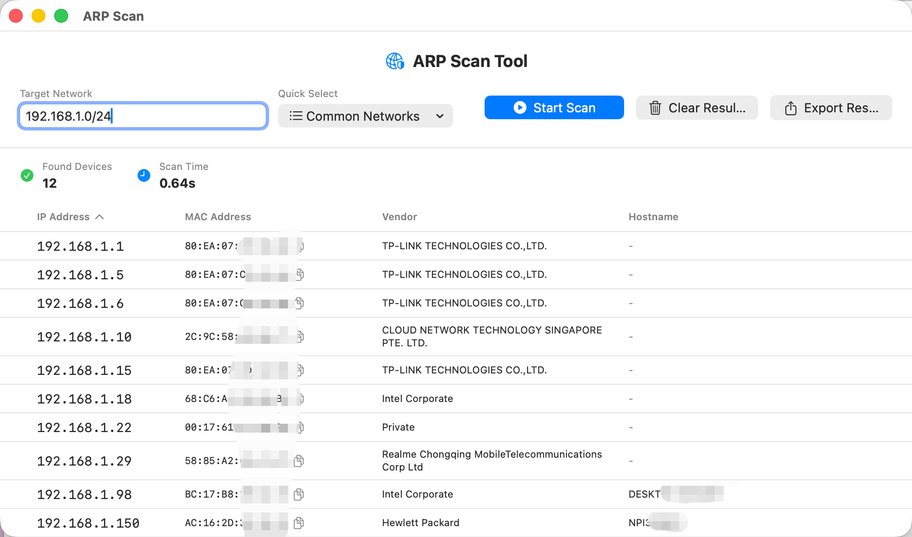 ARP Scanning
