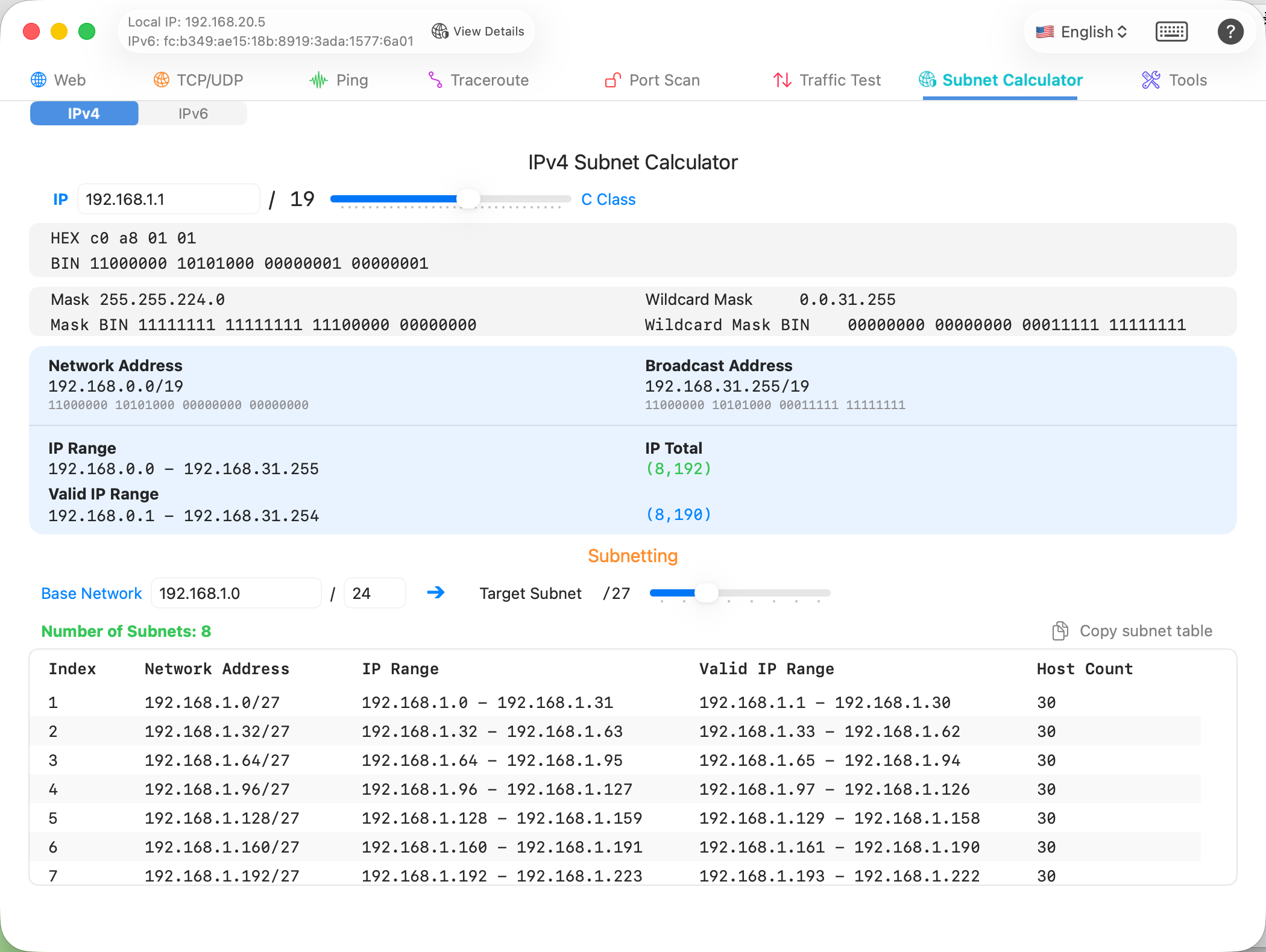 IPv4 Calculator
